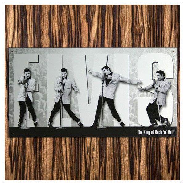 C3 ブリキ看板 Elvis エルビス プレスリー 4ポーズ スリムサイズ Zak Tin アメリカン雑貨のマーブルマーブル 通販 Yahoo ショッピング