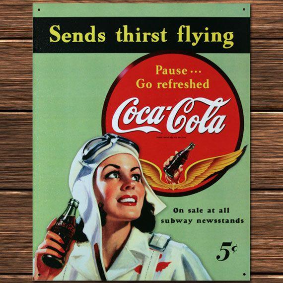 Coca-Cola 看板 ビンテージ レトロ 80s 90s CocaCola 看板 コカコーラ サイン