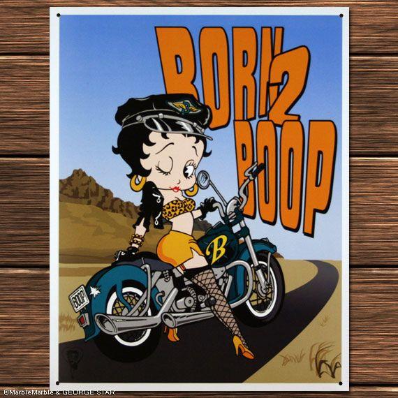 C3 ブリキ看板 BETTY ベティちゃん BORW 2 BOOP : アメリカン雑貨の