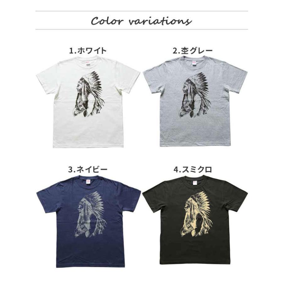 エスニック ｔシャツ カットソー トップス 半袖 インディアン ネイティブ アメカジ ライダー ファッション メンズ レディース ユニセックス 1 5 Igig エスニックのマーブルマーケット 通販 Yahoo ショッピング
