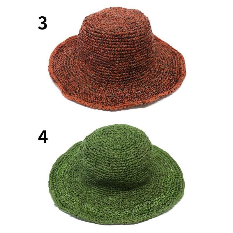 ナチュラル 帽子 サマーハット チューリップハット ワイヤー入り