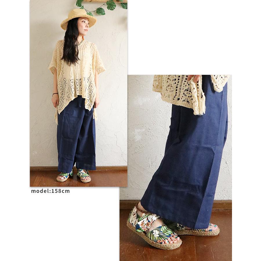 未使用品 リーカーエスニックデザインサンダル リーカー エスニックデザインサンダル | ライトアップオンライン