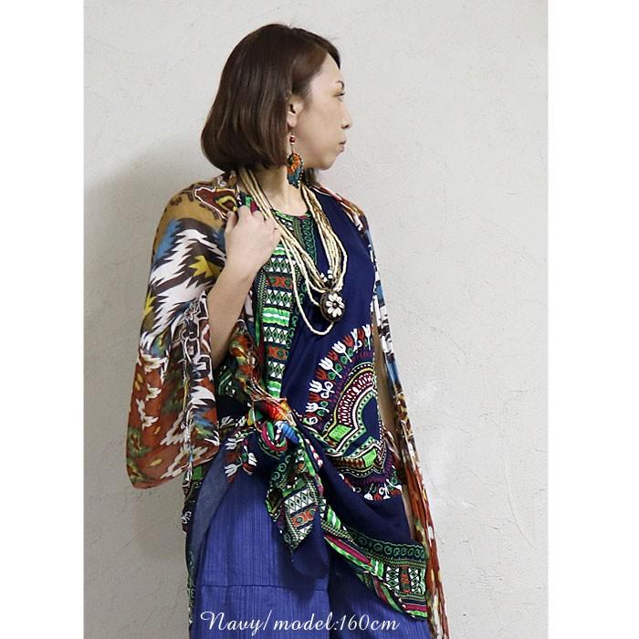 エスニック ワンピース タンクワンピース ノースリーブ ロング ミディアム ダシキ アシンメトリー ラウンドヘム ファッション レディース 30代 40代 50代 2 Muha エスニックのマーブルマーケット 通販 Yahoo ショッピング