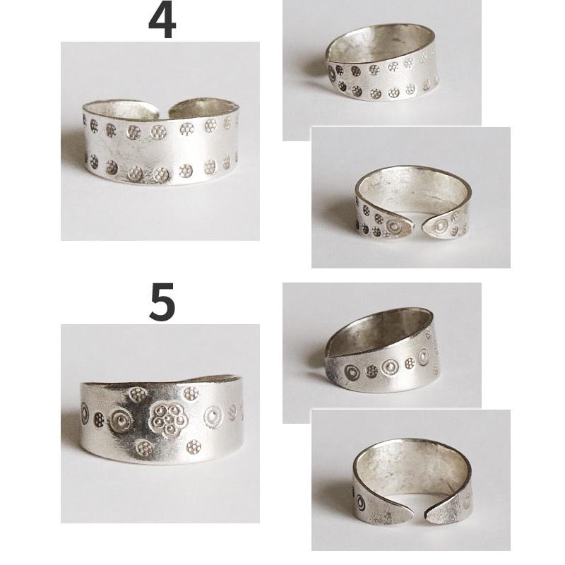 エスニック シルバー リング 指輪 フリーサイズ レディース シンプル