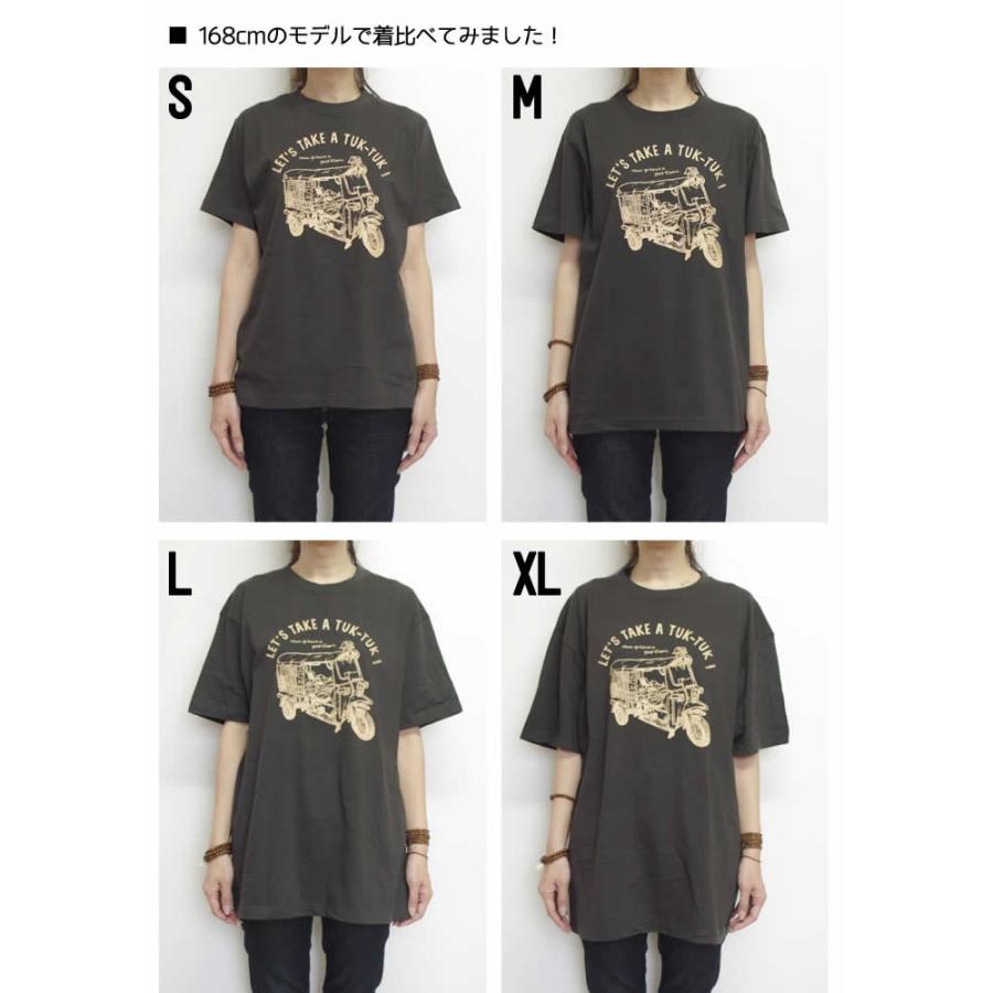 エスニック Tシャツ カットソー トップス 半袖 トゥクトゥク 乗り物 タイ 三輪タクシー ファッション メンズ レディース ユニセックス ゆったり 1 5 Tukt エスニックのマーブルマーケット 通販 Yahoo ショッピング