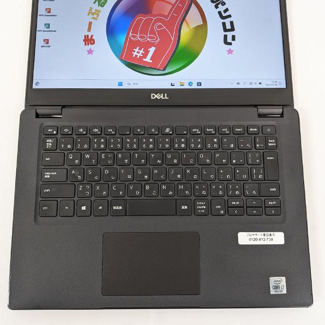 中古ノートパソコン Dell Latitude 3410【現品撮影】Windows11 Core i7 第10世代 メモリ16GB NVMeSSD 256GB WEBカメラ 無線LAN【あすつく】｜marblepc｜03