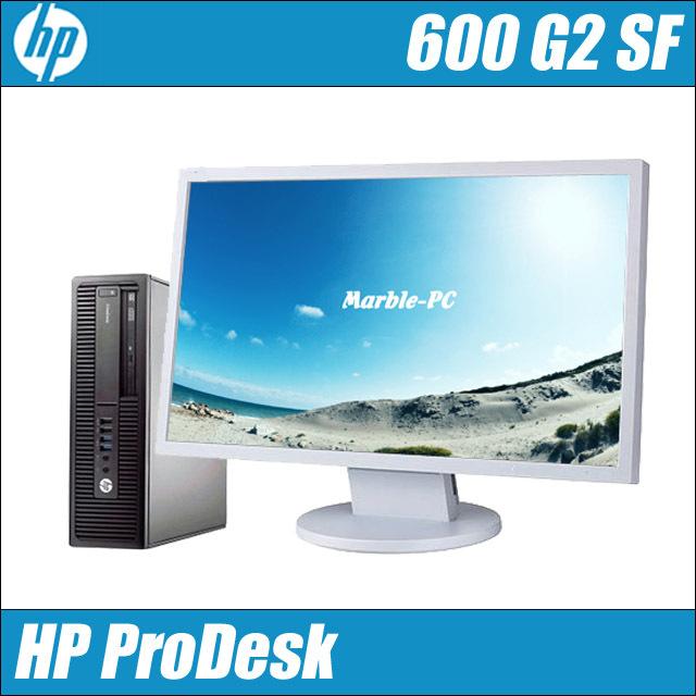 中古デスクトップパソコン 22型液晶モニターセット HP ProDesk 600 G2