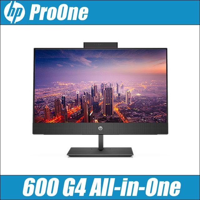 フルHD一体式PC HP ProOne600 G4 16GB+256SSD※ビジネスモデル