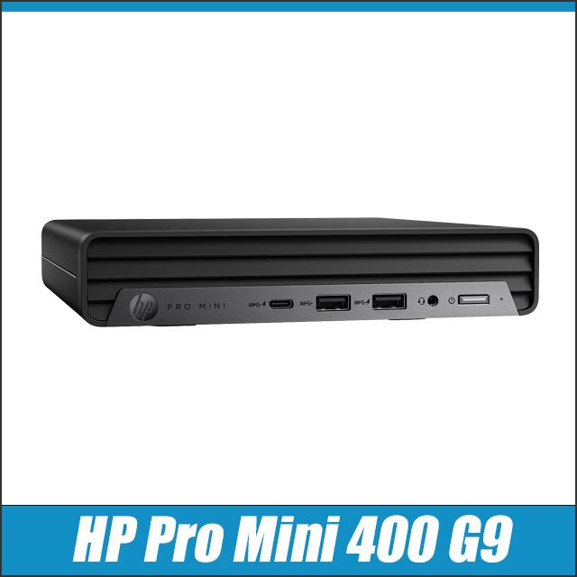 中古デスクトップパソコン HP Pro Mini 400 G9 Windows11 Corei5 MEM16GB NVMeSSD256GB 無線LAN Bluetooth WPS Office付き | エイチピー | 10