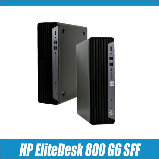中古デスクトップパソコン HP EliteDesk 800 G6 SFF Windows11 Corei7 メモリ32GB HDD1TB＋NVMeSSD1TB WPS Office付き | EliteDesk | 11
