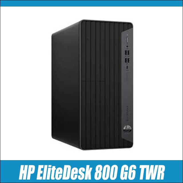 中古デスクトップパソコン HP EliteDesk 800 G6 TWR Windows11 Corei7 メモリ32GB HDD1TB＋NVMeSSD1TB グラボ搭載 WPS Office付き | EliteDesk | 12