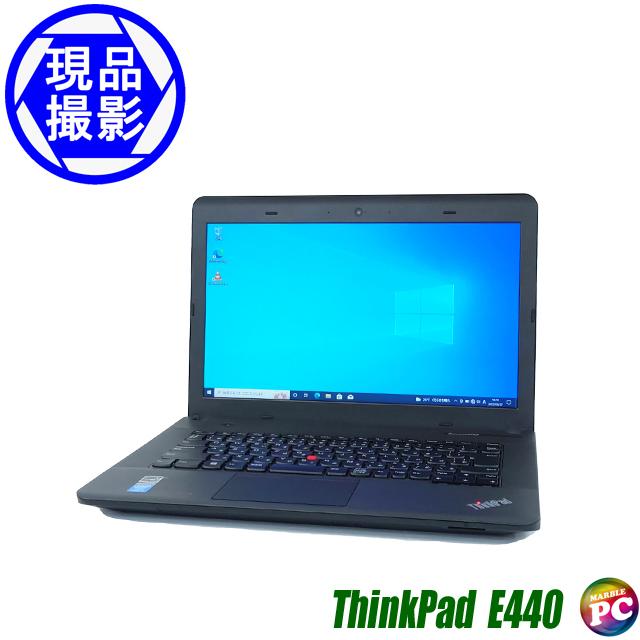 中古ノートパソコン Lenovo ThinkPad E440【現品撮影】Windows10-Home コアi7-4702MQ メモリ8GB  SSD256GB WEBカメラ DVDマルチ【あすつく】 :le440-gen1:中古パソコン まーぶるPC - 通販 - Yahoo!ショッピング