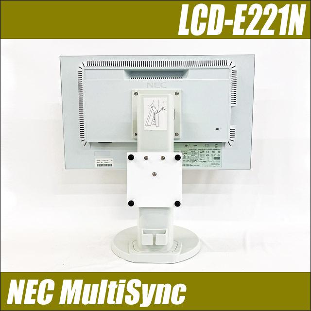 NEC MultiSync LCD-E221N 21.5インチ液晶ディスプレイ 解像度 1920×1080ドット 広視野角IPS方式 中古モニター｜marblepc｜03
