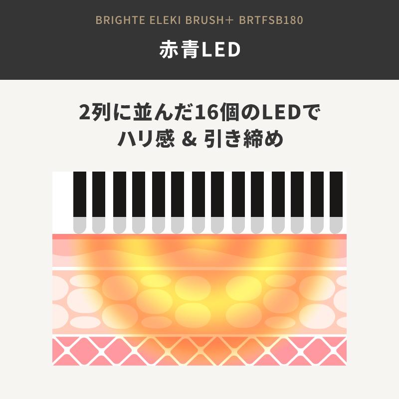 正規品取扱店】Brighte ELEKI BRUSH＋ BRTFSB180 ブライト エレキ