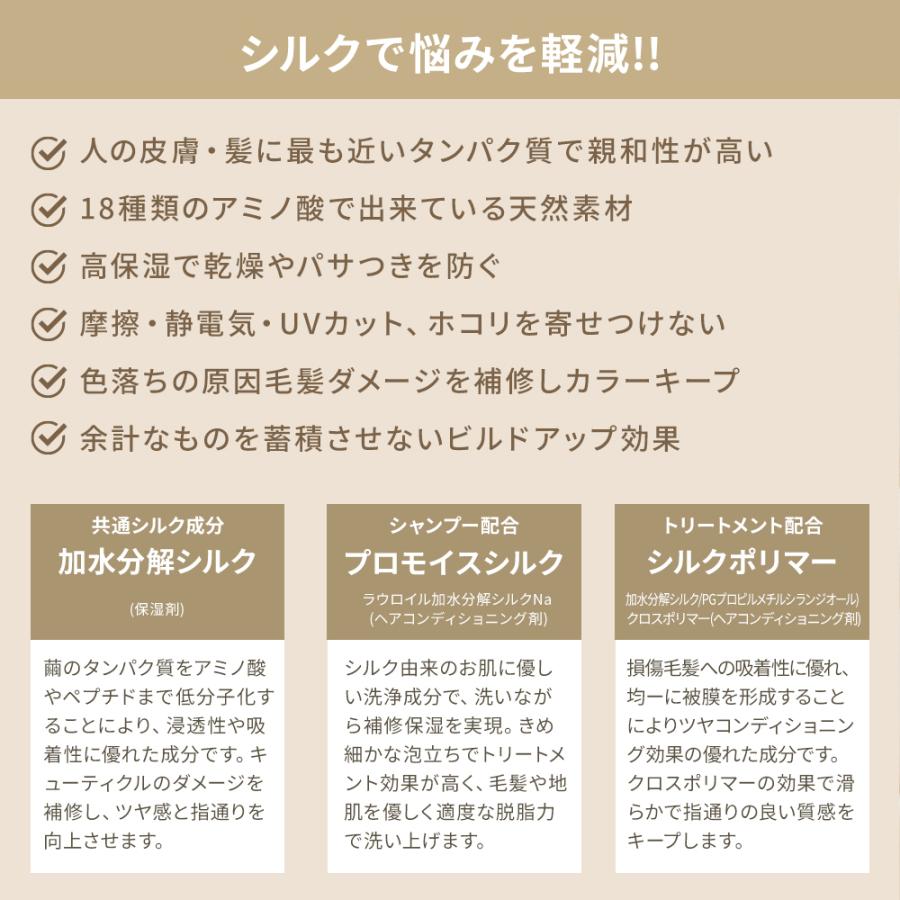 正規品取扱店】 SILK THE RICH (白) シルクザリッチ モイスト&リペア