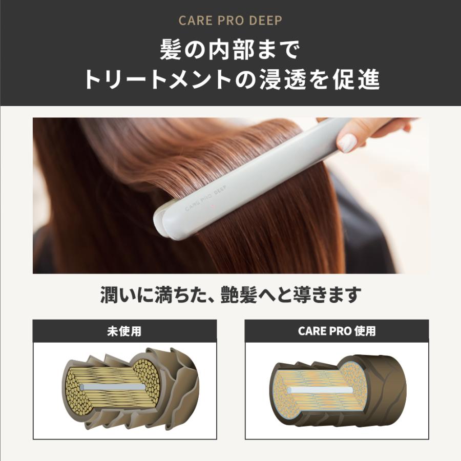 正規品取扱店】CARE PRO ケアプロ ディープ CUI-01 超音波アイロン