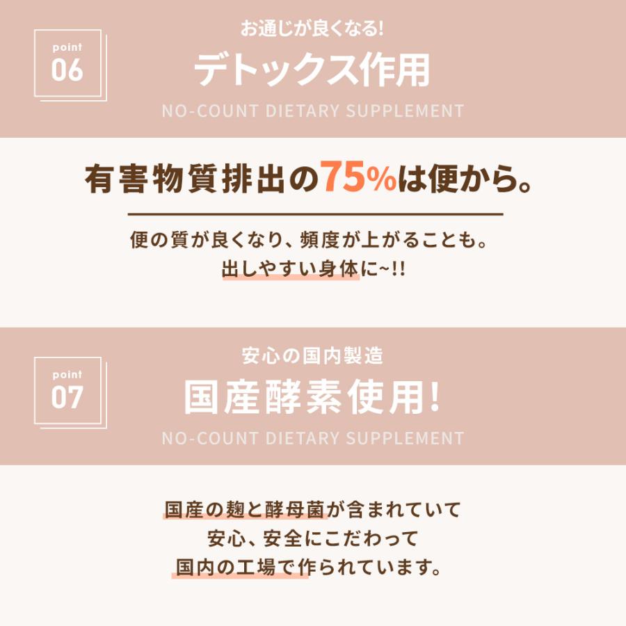 正規品取扱店】ノーカウント No Count 1袋 30包入り 酵素サプリメント