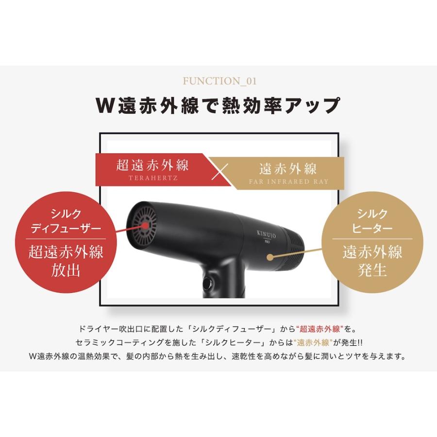 国内正規品 KINUJO プロ ヘアドライヤー Pro Hair Dryer 国内正規品 KINUJO プロ ヘアドライヤー Pro Hair Dryer