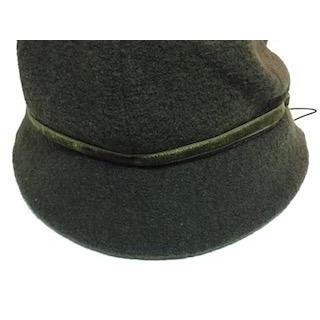 ANTEPRIMA アンテプリマ 帽子 ニット帽子 バーシブル帽子 ウール アクリル ブラック日本製｜marca-shop｜02