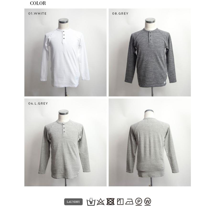 Kepani（ケパニ） ヘンリーネックカットソー 長袖Tシャツ 日本製