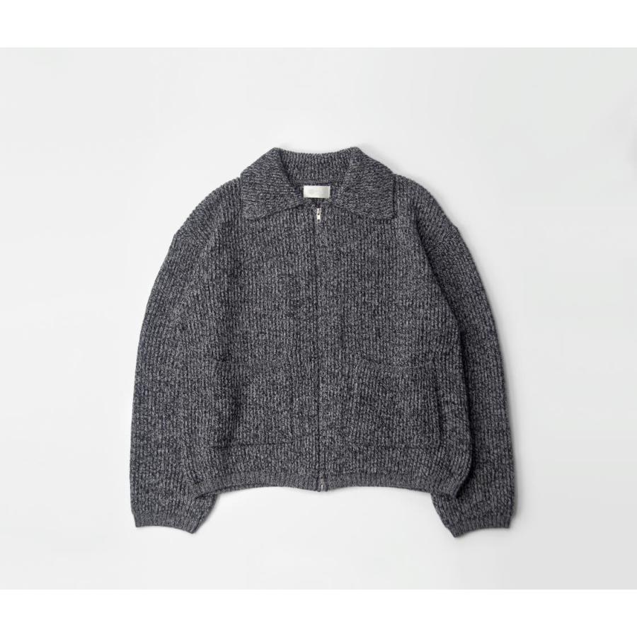 美品 ディーゼル カシミヤ混 ウール メランジ ニットジャケット L グレー SOGLIA（ソリア） 【セール価格】ソリア Soglia REPLAY ウール100