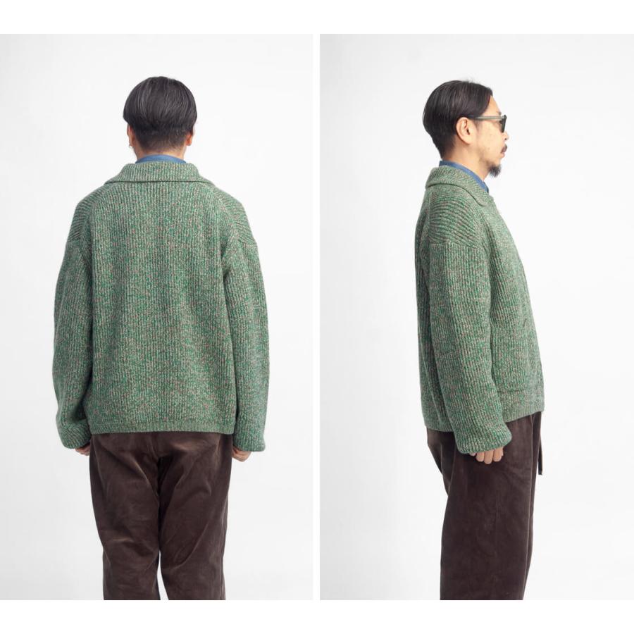 美品 ディーゼル カシミヤ混 ウール メランジ ニットジャケット L グレー SOGLIA（ソリア） 【セール価格】ソリア Soglia REPLAY ウール100