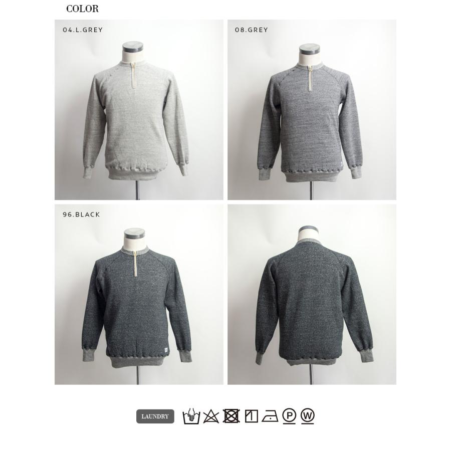 ケパニ kepani 裏起毛 コットン スウェット Wジップ ベスト グレー 5 KEPANI（ケパニ） ヒューストン ラフィー裏起毛 ベスト｜ROCOCO ONLINE