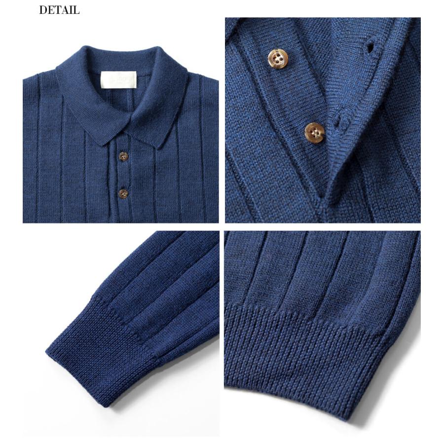 SOGLIA（ソリア） 【セール価格】 ニットポロシャツ セーター