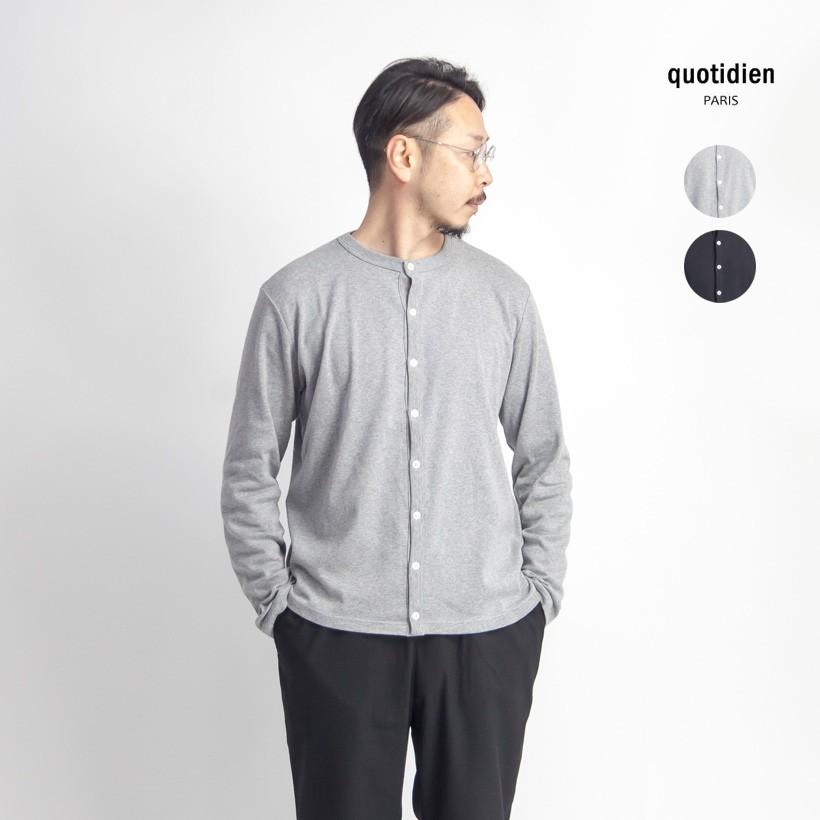 コティディアン Quotidien フライス クルーネックカーディガン メンズ Art Marc Arrows マークアローズ 通販 Yahoo ショッピング