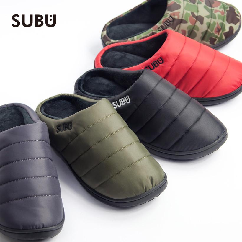 SUBU スブ サンダル スリッポン ファーサンダル 冬 メンズ SUBU スブ サンダル スリッポン ファーサンダル 冬 メンズ