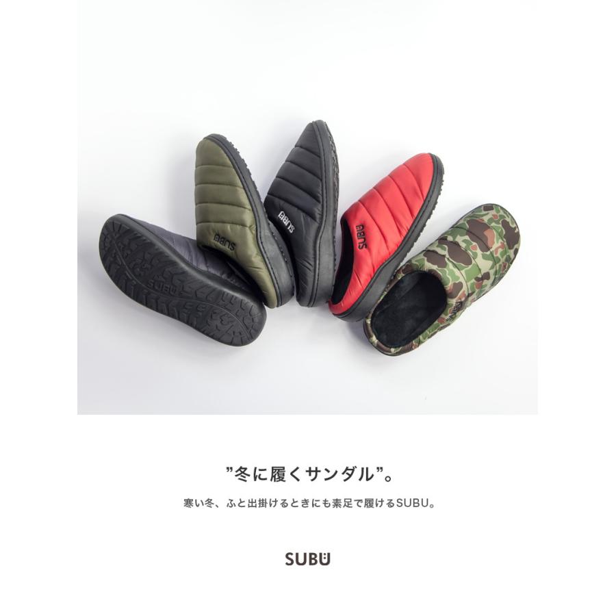 SUBU スブ サンダル スリッポン ファーサンダル 冬 メンズ SUBU スブ サンダル スリッポン ファーサンダル 冬 メンズ