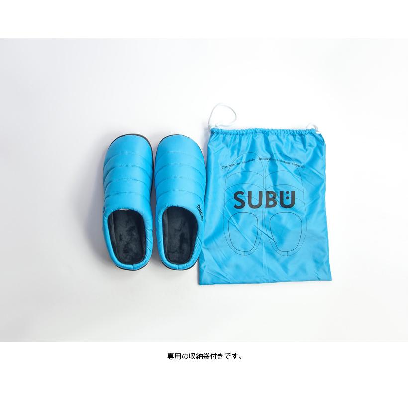 SUBU スブ サンダル スリッポン ファーサンダル 冬 メンズ