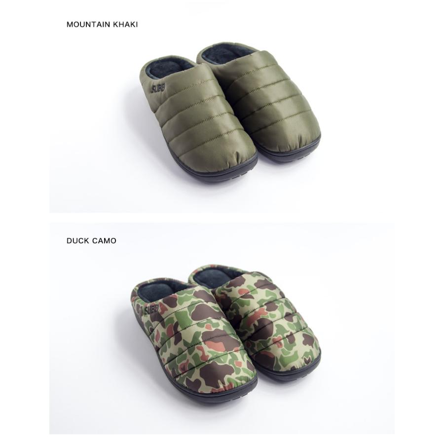 SUBU スブ サンダル スリッポン ファーサンダル 冬 メンズ