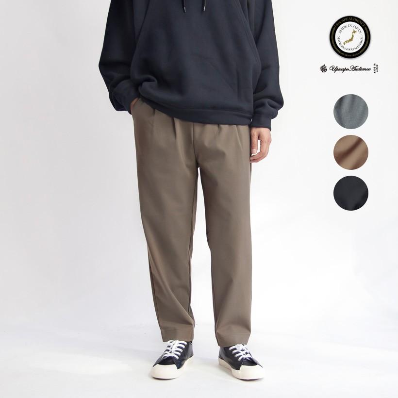 イージーパンツ ギャバジンストレッチ ワイド テーパード 日本製 メンズ Aud 3430 Marc Arrows マークアローズ 通販 Yahoo ショッピング