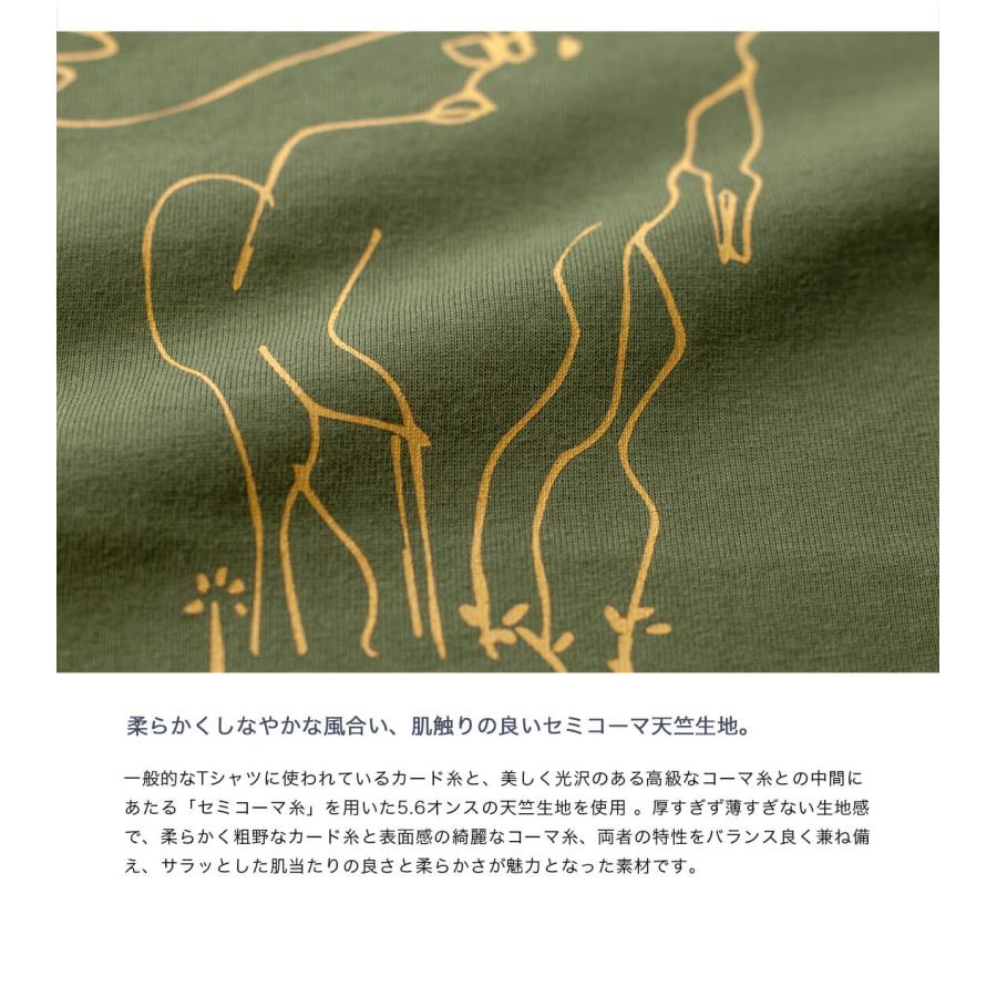 アンヌ amne カワツナツコ ELK プリントルーズTシャツ メンズ | ブランド登録なし | 06