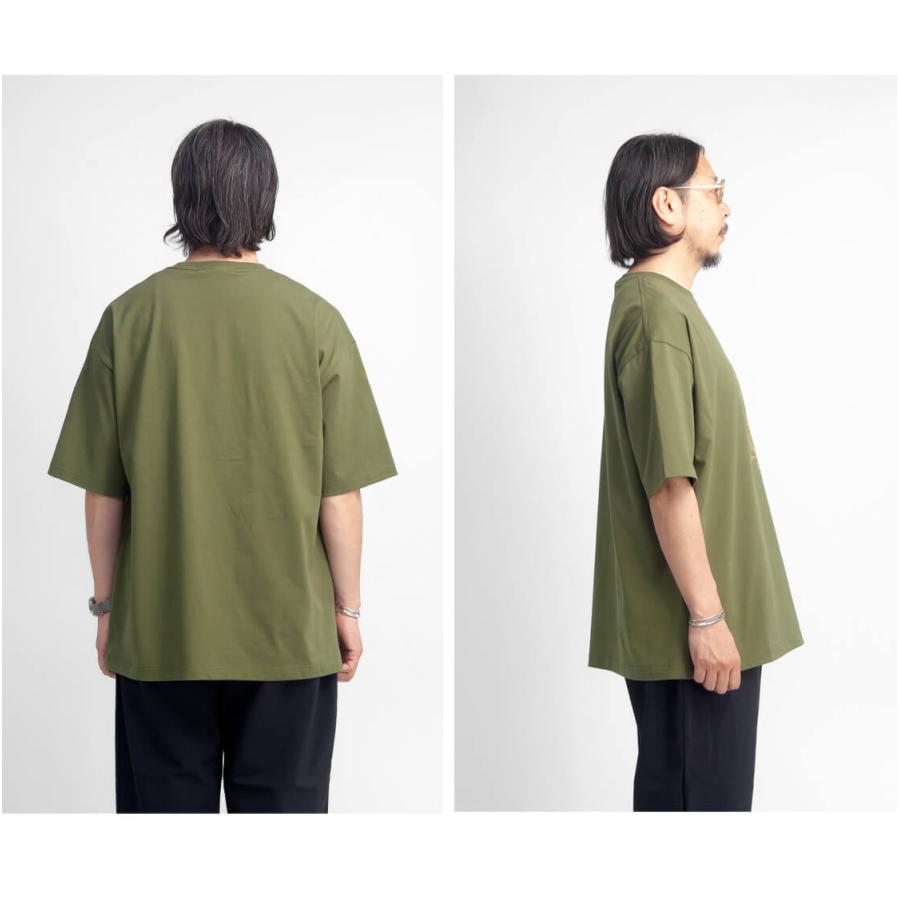 アンヌ amne カワツナツコ ELK プリントルーズTシャツ メンズ | ブランド登録なし | 09