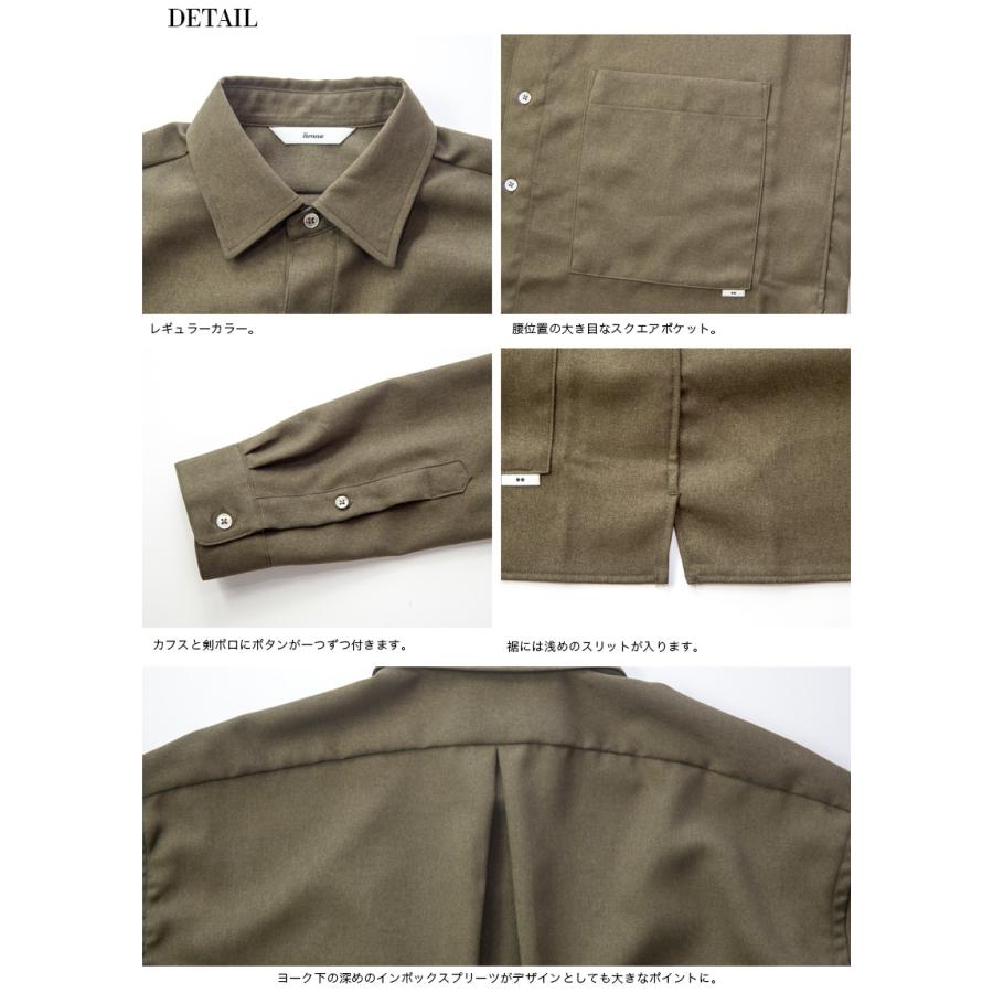 アンヌ Amne カバードシャツ ツイル 日本製 メンズ Bat Amnsh009 Marc Arrows マークアローズ 通販 Yahoo ショッピング