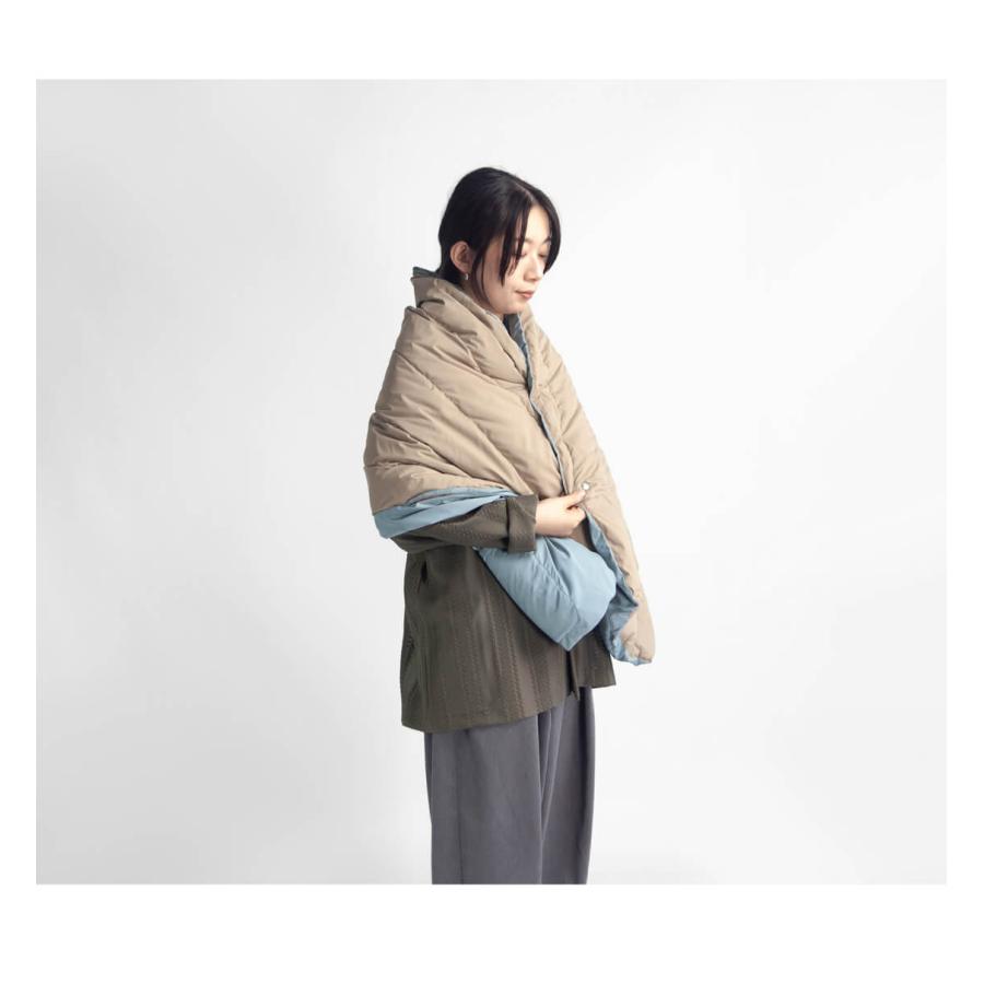 miffew（ミフュー） リバーシブルダウンケープ REVERSIBLE DOWN CAPE