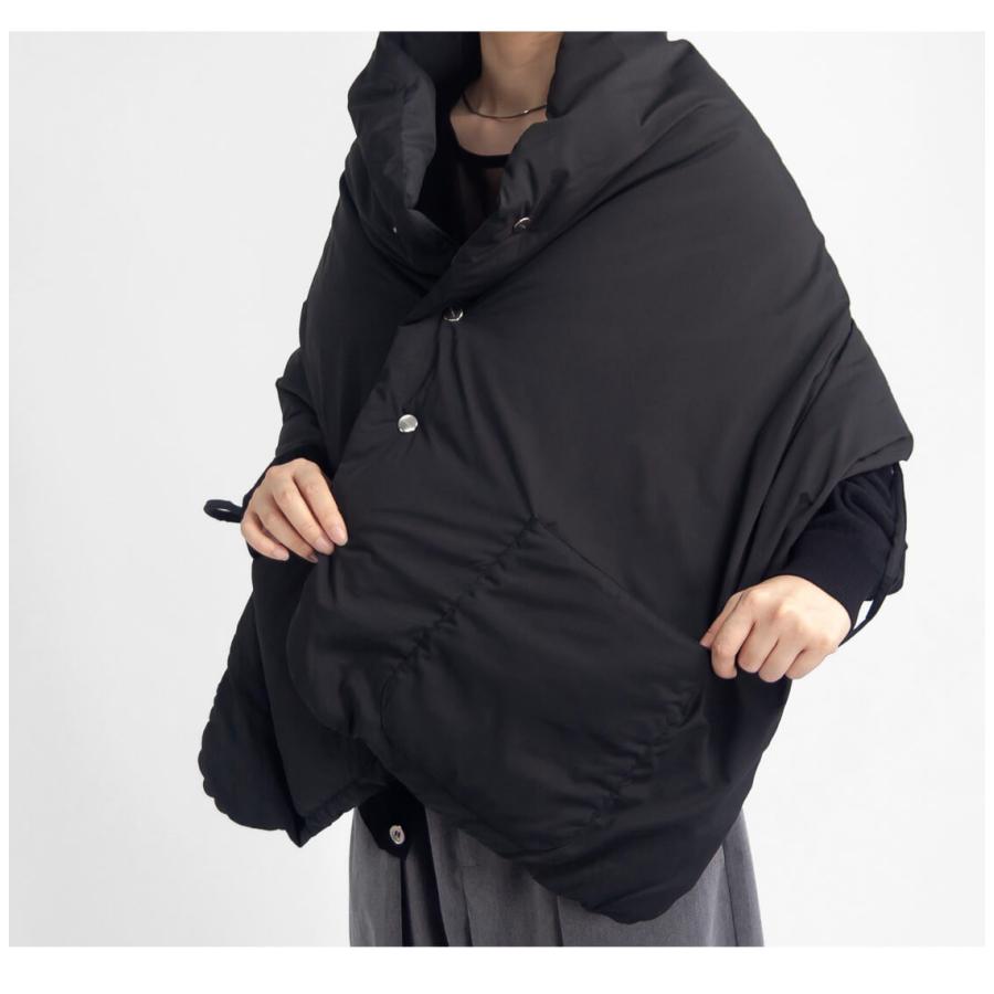 miffew（ミフュー） リバーシブルダウンケープ REVERSIBLE DOWN CAPE