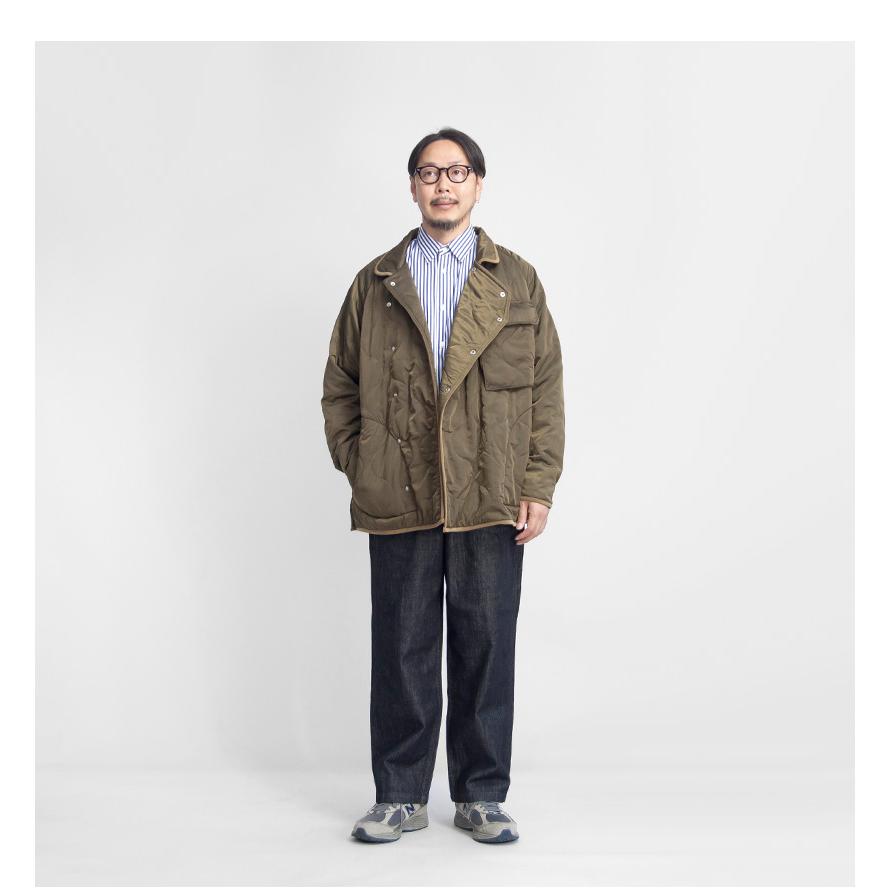 MARK&LONA キルティングジャケット WEB限定/SHIPS別注】TAION:〈手洗い可能〉ダウン キルティング