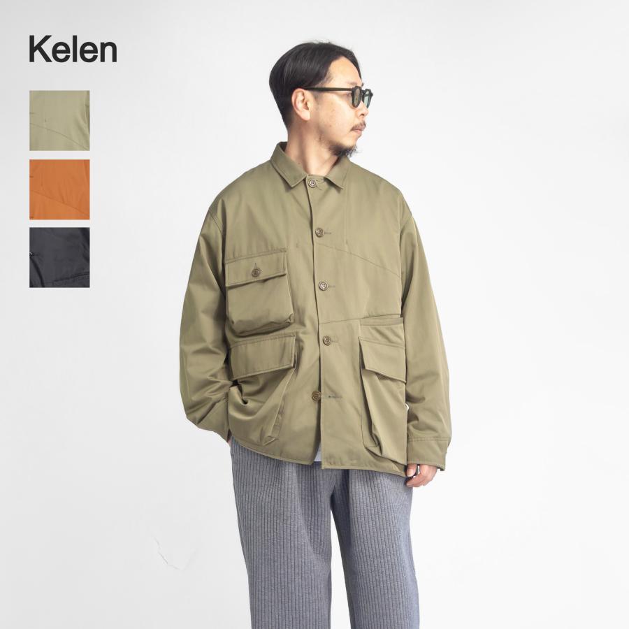 Kelen（ケレン） ワークジャケット 綿ナイロンギャバジン セットアップ