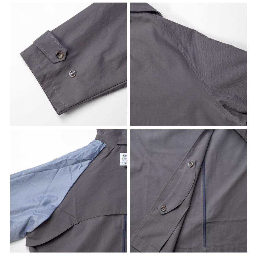 Kelen（ケレン） バルカラーコート GRAVES ギャバジン メンズ : MARC