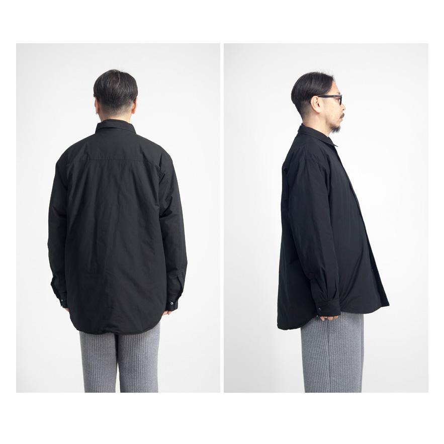 miffew OVER DOWN SHIRTS BLACK サイズ3 miffew ミフュー オーバーダウンシャツ 日本製 メンズ : MARC