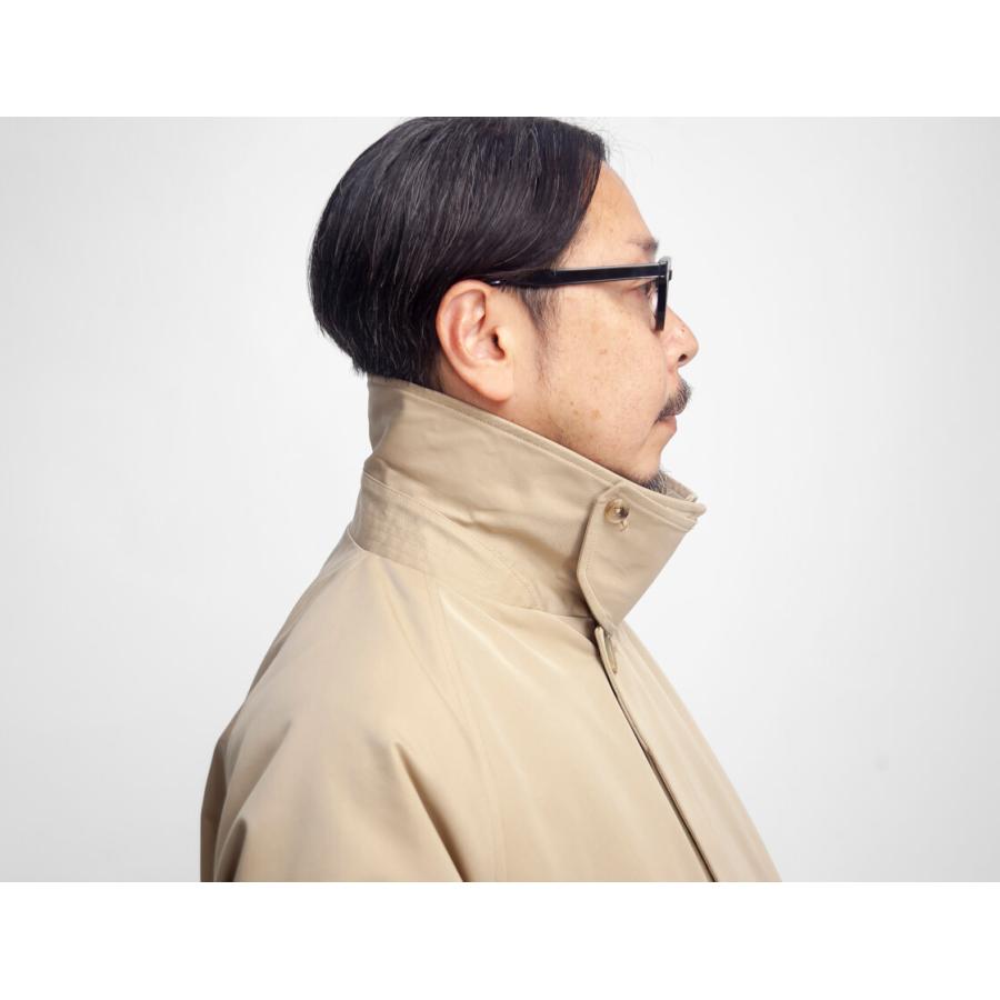 ミフュー miffew シングルスリーブ バルカラー ダウンコート 日本製 メンズの画像
