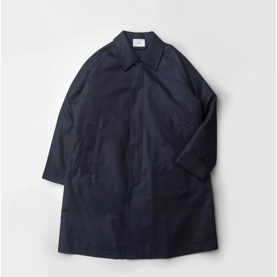 ミフュー miffew シングルスリーブ バルカラー ダウンコート 日本製 メンズの画像