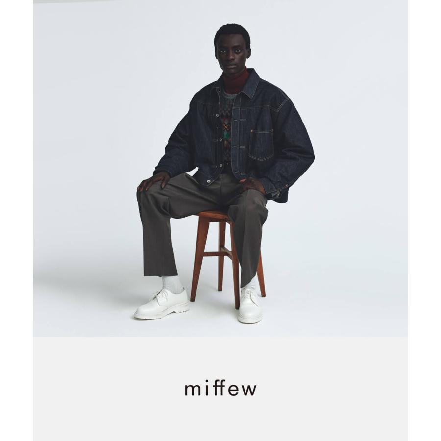 miffew（ミフュー） miffew 1st デニムダウンジャケット 日本製 メンズ