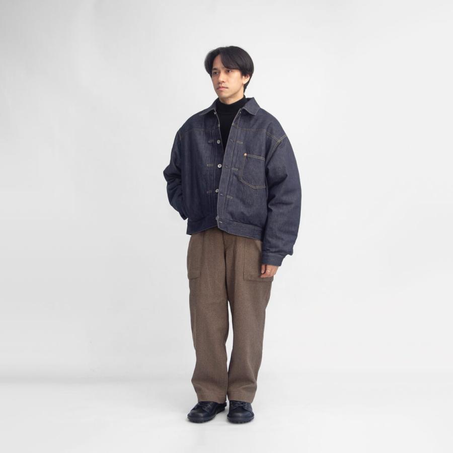 miffew（ミフュー） miffew 1st デニムダウンジャケット 日本製 メンズ