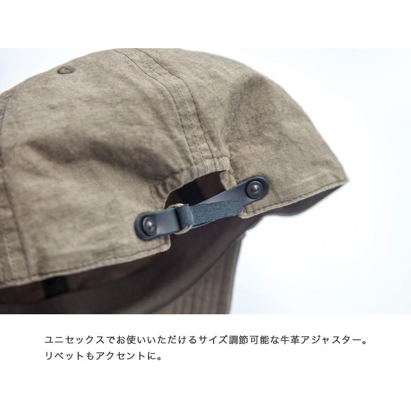 ハイヤー HIGHER 綿麻ウェザーキャップ 帽子 日本製 メンズ レディース｜marcarrows｜08