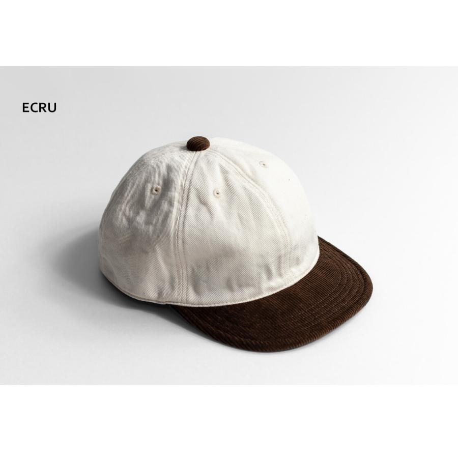 HIGHER（ハイヤー） カツラギ×コーデュロイブリム キャップ 帽子 日本