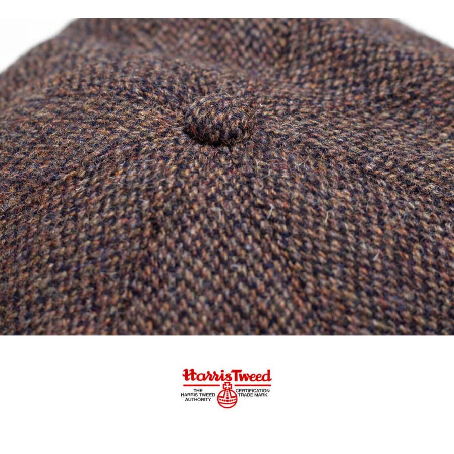 HIGHER（ハイヤー） ハリスツイード ウール キャスケット 日本製